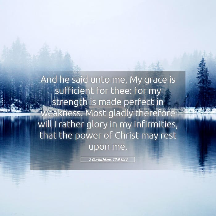 My Grace Is Sufficient